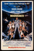 Moonraker Original Vintage Movie Poster