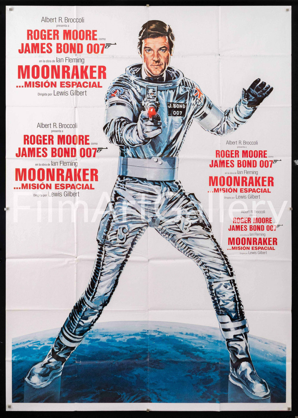 Moonraker Original Vintage Movie Poster