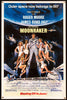 Moonraker Original Vintage Movie Poster