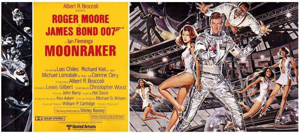 Moonraker Original Vintage Movie Poster