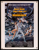 Moonraker Original Vintage Movie Poster