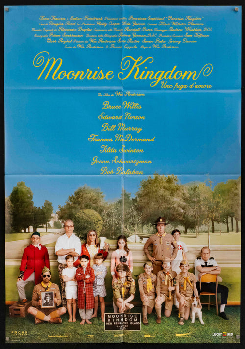 Moonrise Kingdom Original Vintage Movie Poster