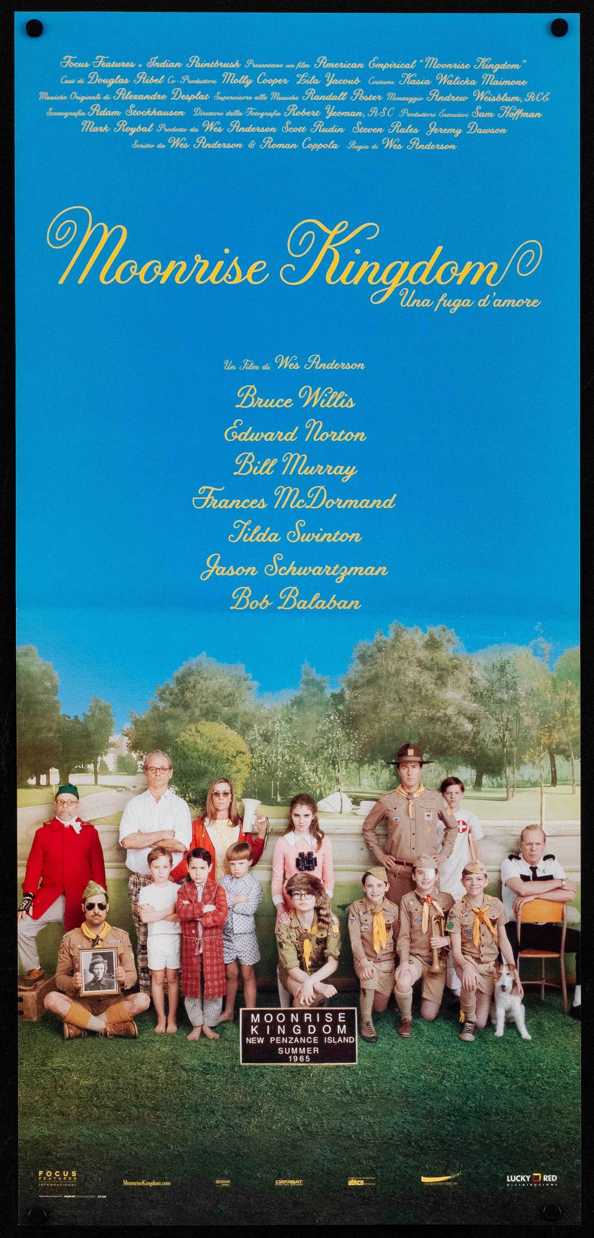 Moonrise Kingdom Original Vintage Movie Poster