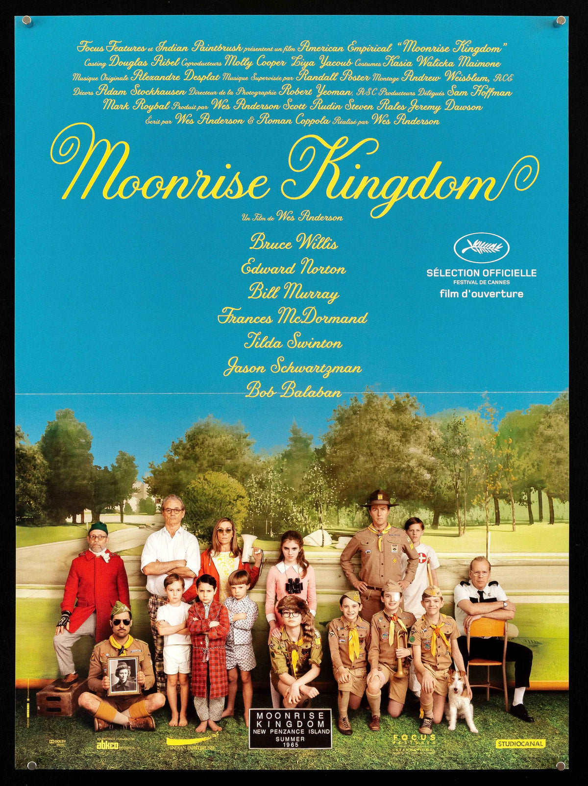 Moonrise Kingdom Original Vintage Movie Poster