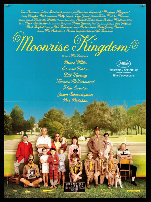Moonrise Kingdom Original Vintage Movie Poster