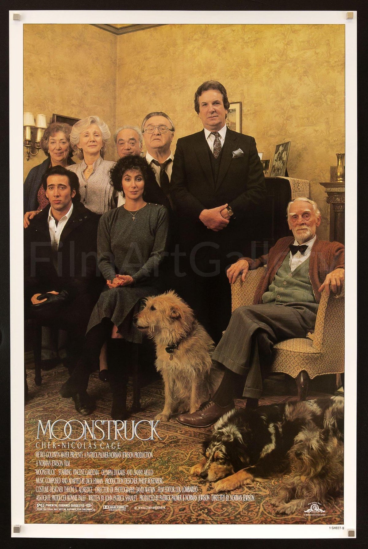 Moonstruck Original Vintage Movie Poster