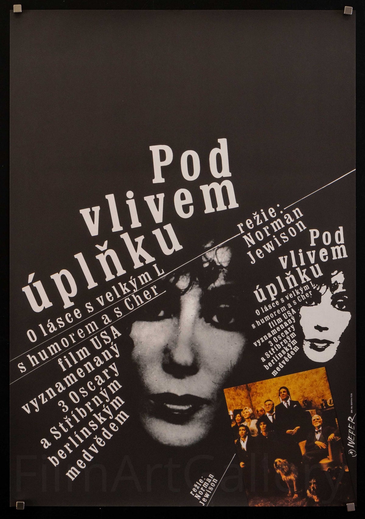 Moonstruck Original Vintage Movie Poster