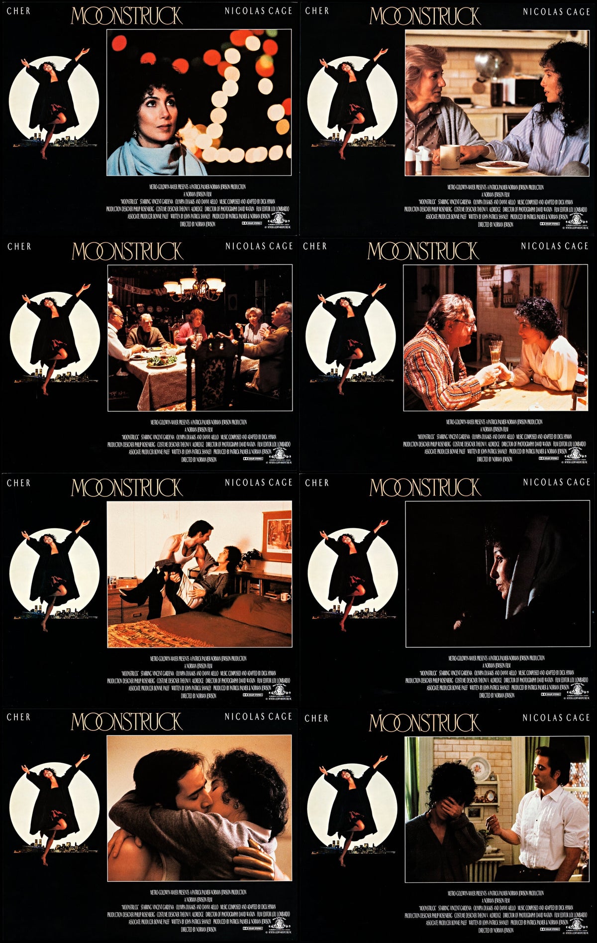 Moonstruck Original Vintage Movie Poster