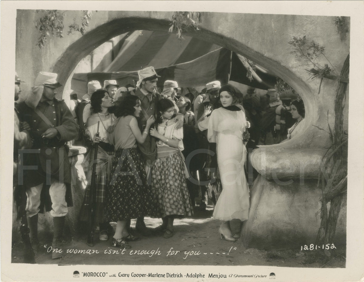 Morocco Original Vintage Movie Poster