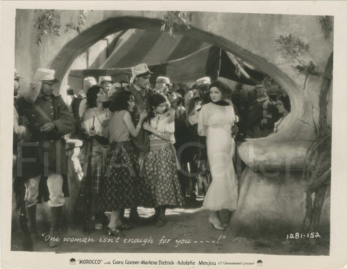 Morocco Original Vintage Movie Poster