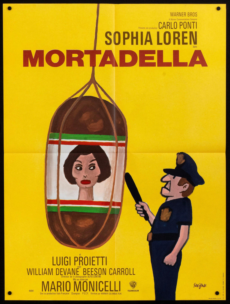 Mortadella Original Vintage Movie Poster