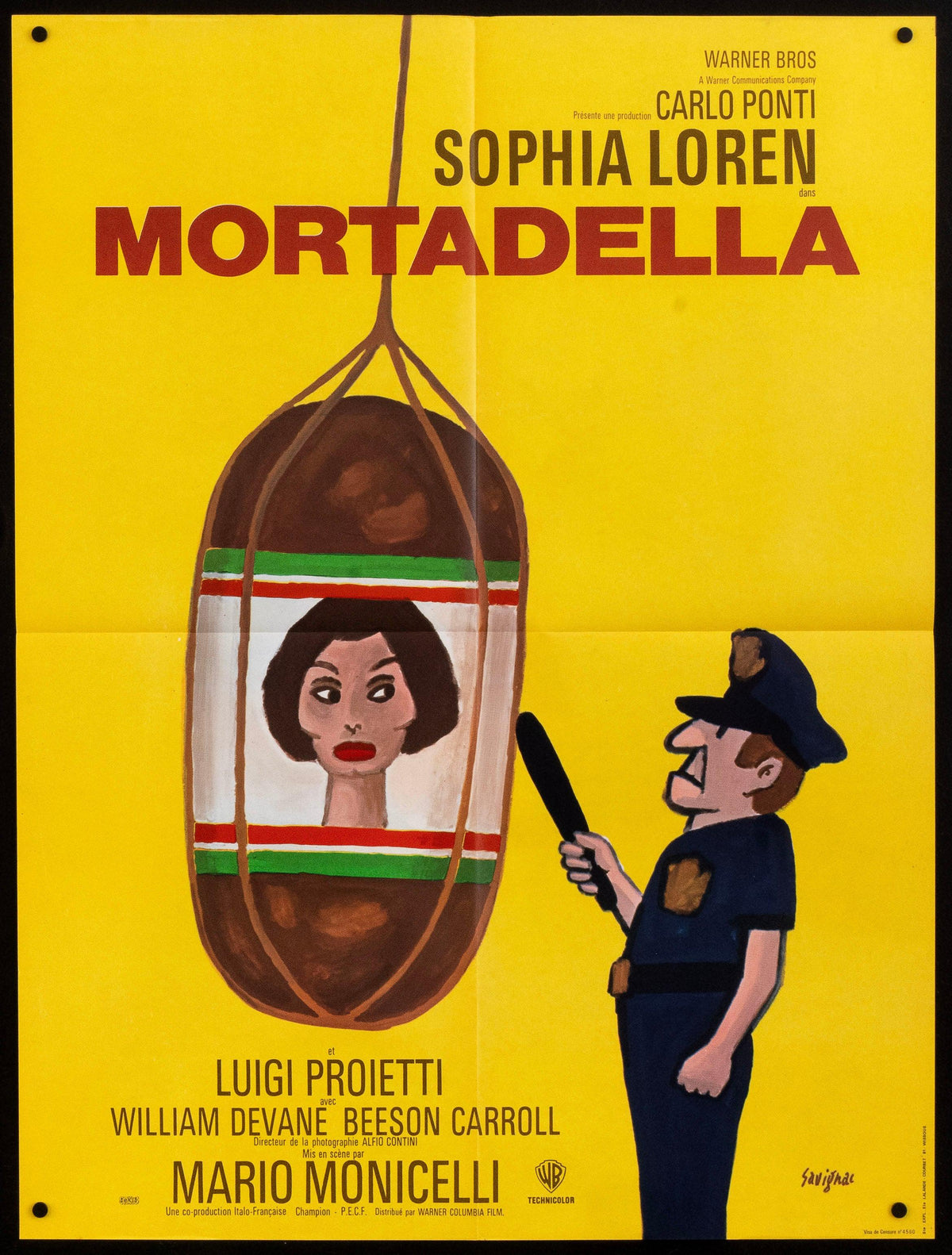 Mortadella Original Vintage Movie Poster