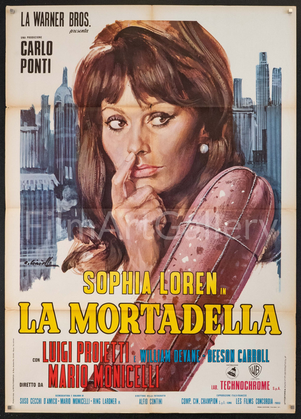 Mortadella Original Vintage Movie Poster