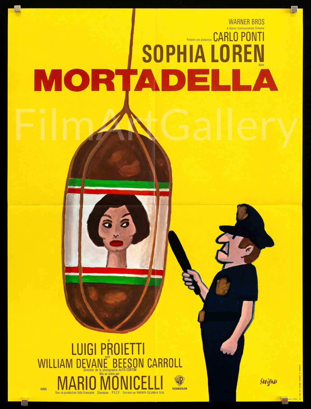 Mortadella Original Vintage Movie Poster