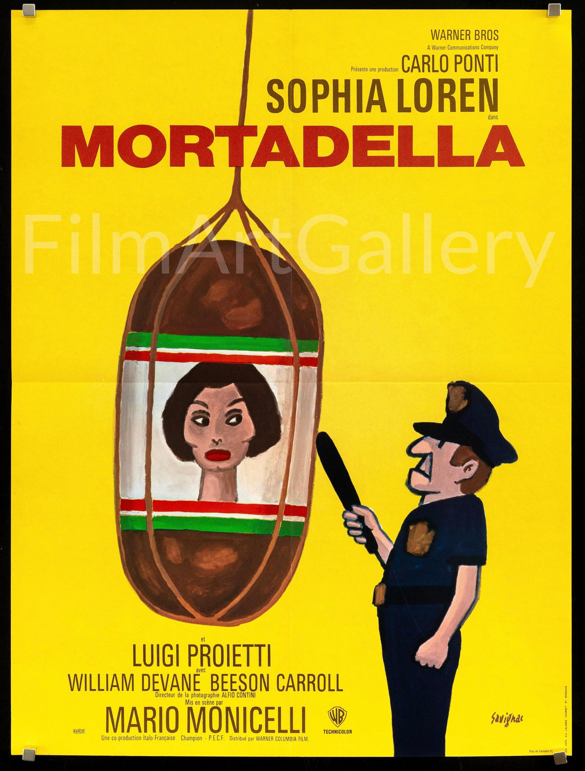 Mortadella Original Vintage Movie Poster
