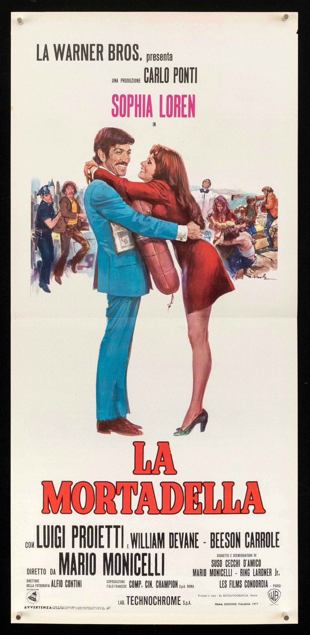 Mortadella Original Vintage Movie Poster