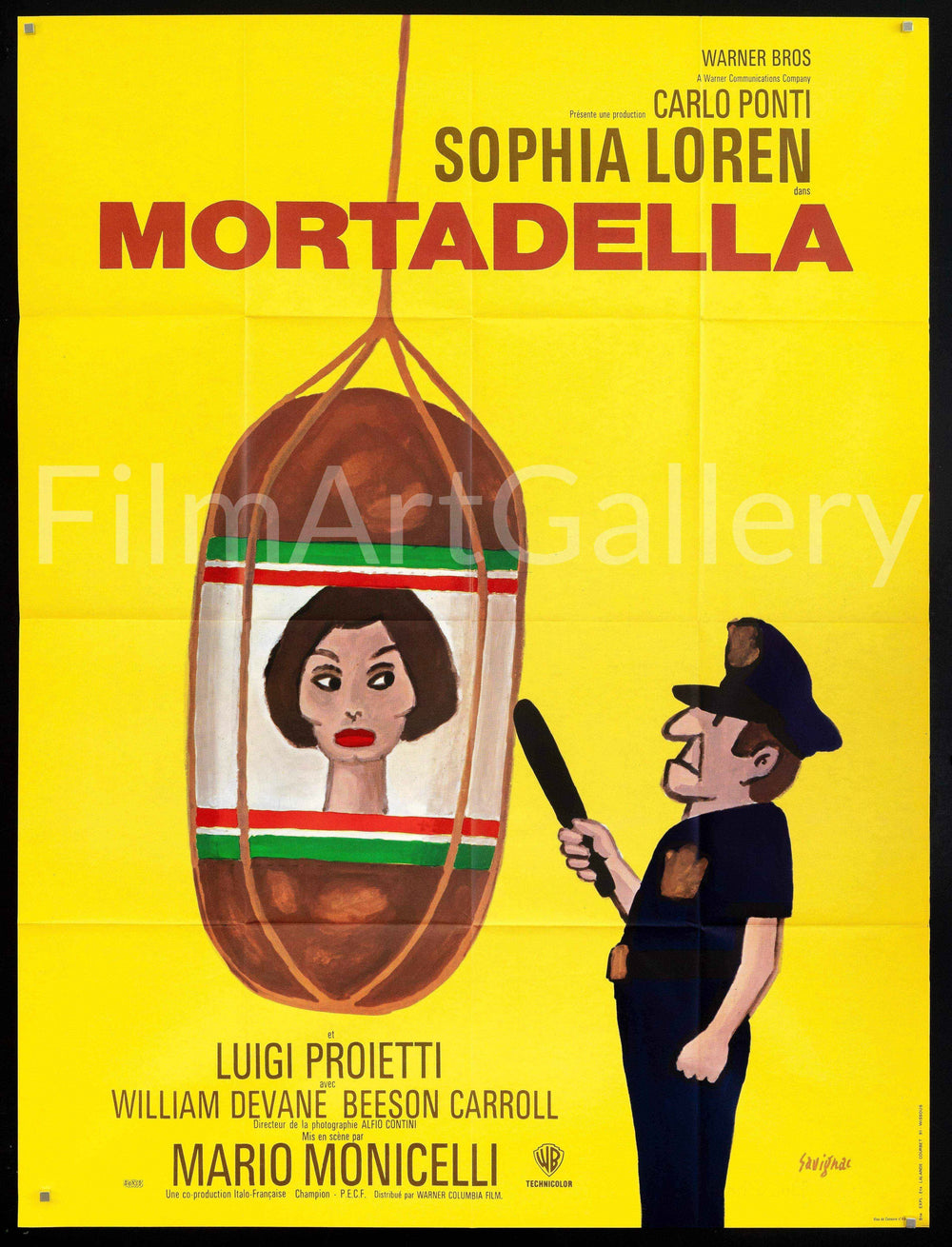 Mortadella Original Vintage Movie Poster