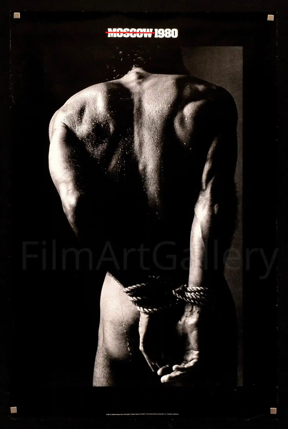 Moscow 1980 - Protest the Boycott Original Vintage Movie Poster