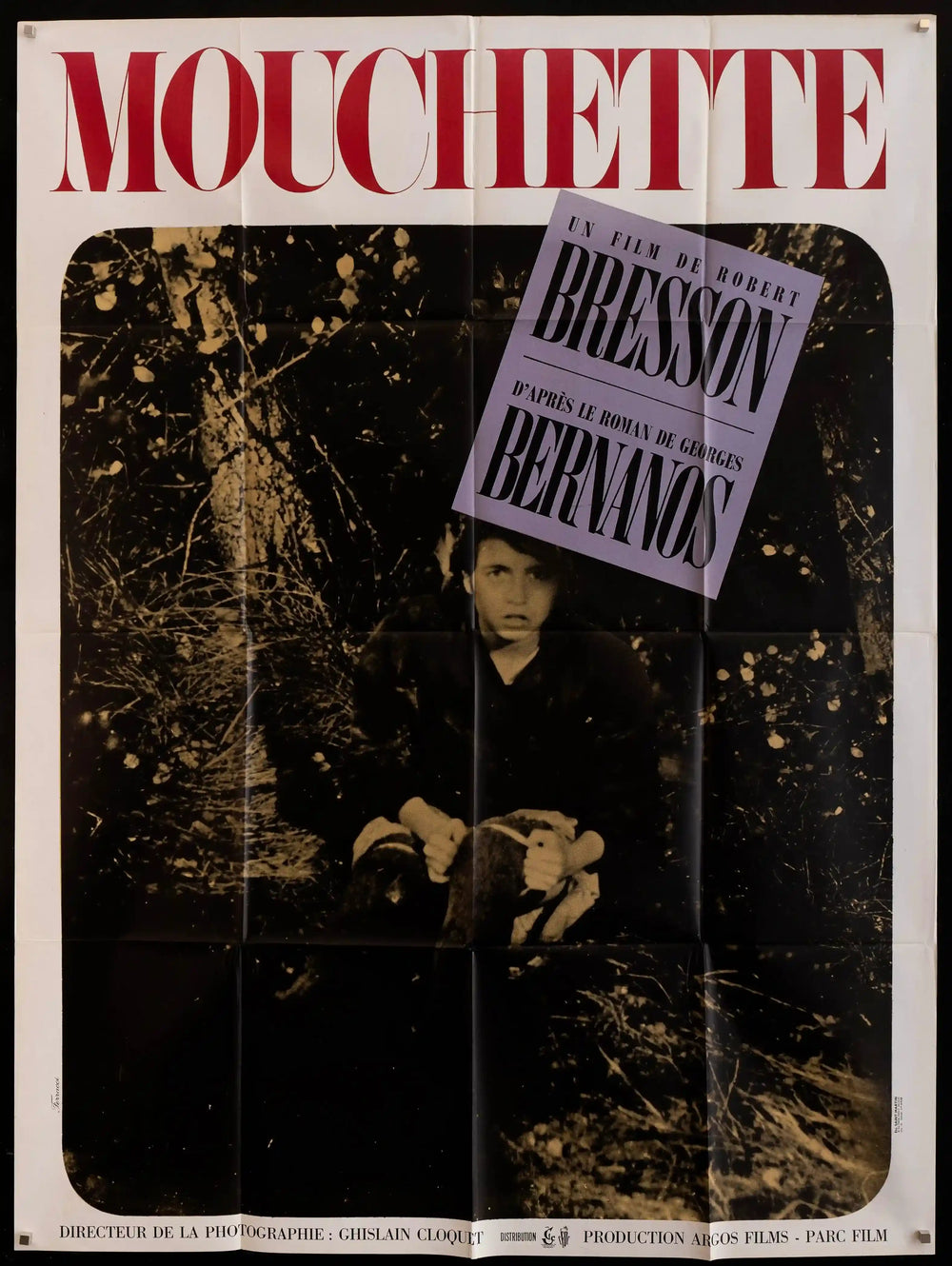 Mouchette Original Vintage Movie Poster