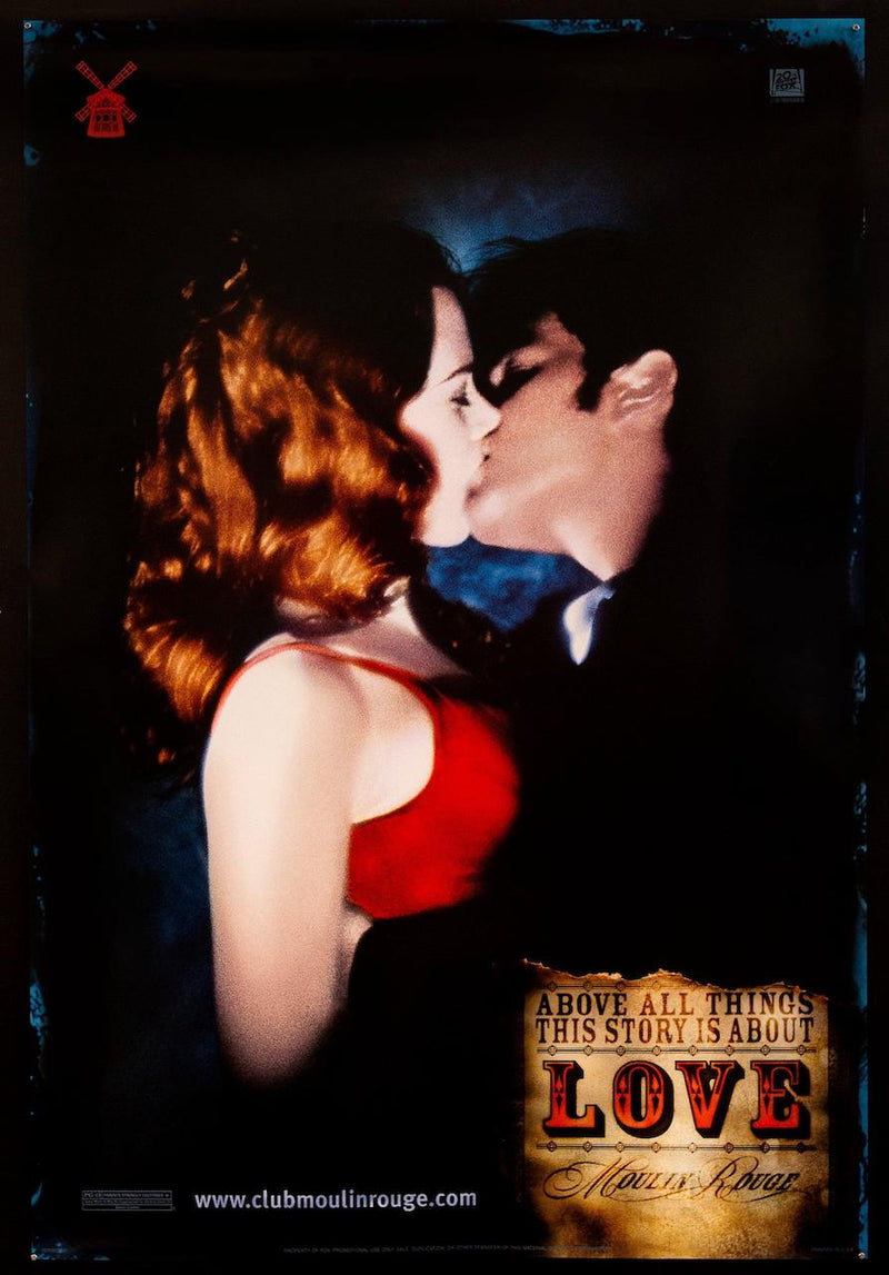 Moulin Rouge 1 Sheet (27x41) Original Vintage Movie Poster