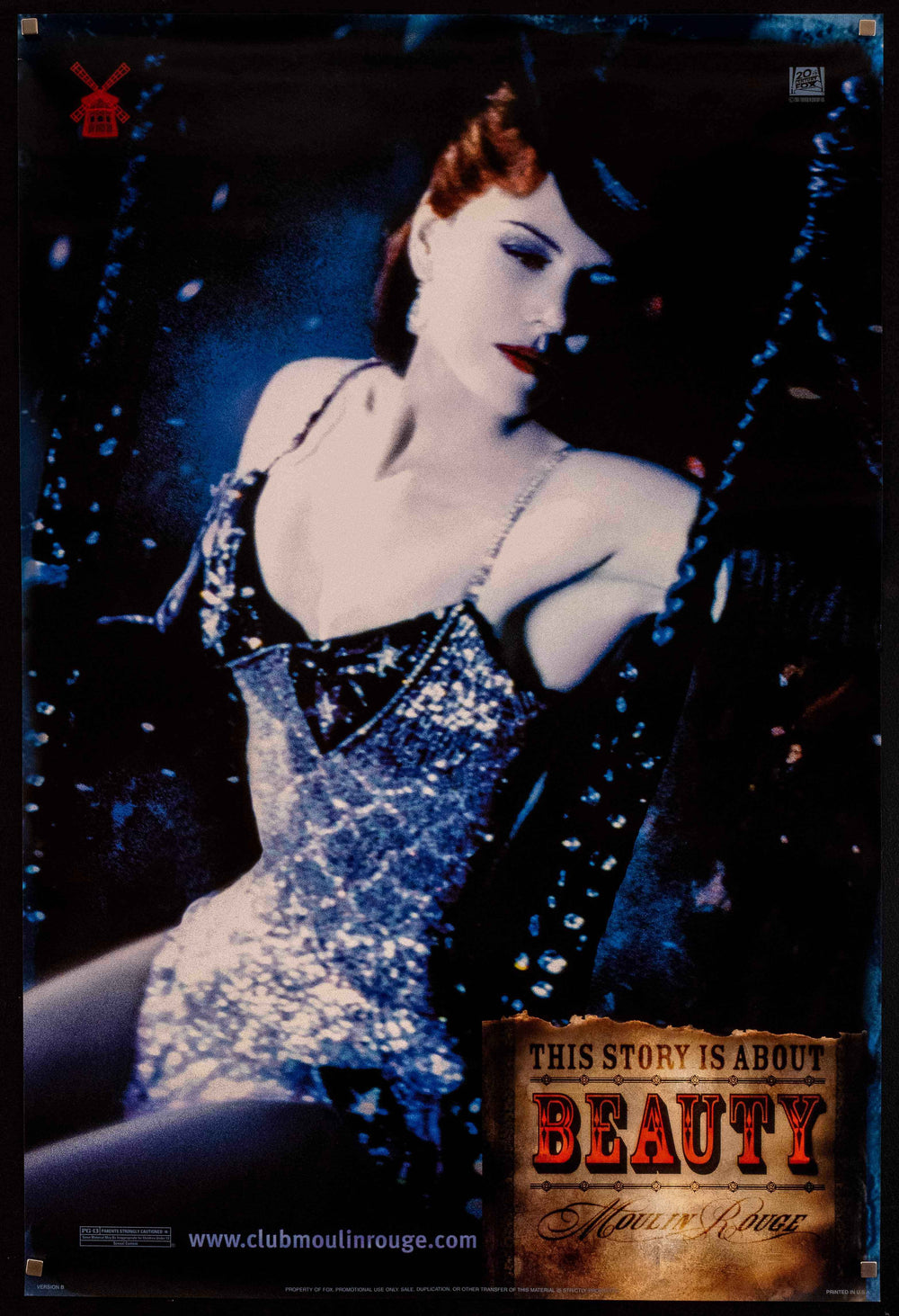 Moulin Rouge Original Vintage Movie Poster