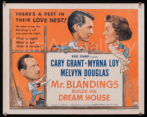 Mr. Blandings Builds His Dream House Original Vintage Movie Poster