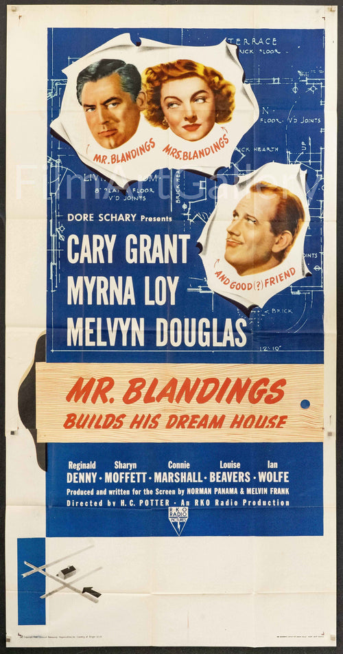 Mr. Blandings Builds His Dream House Original Vintage Movie Poster
