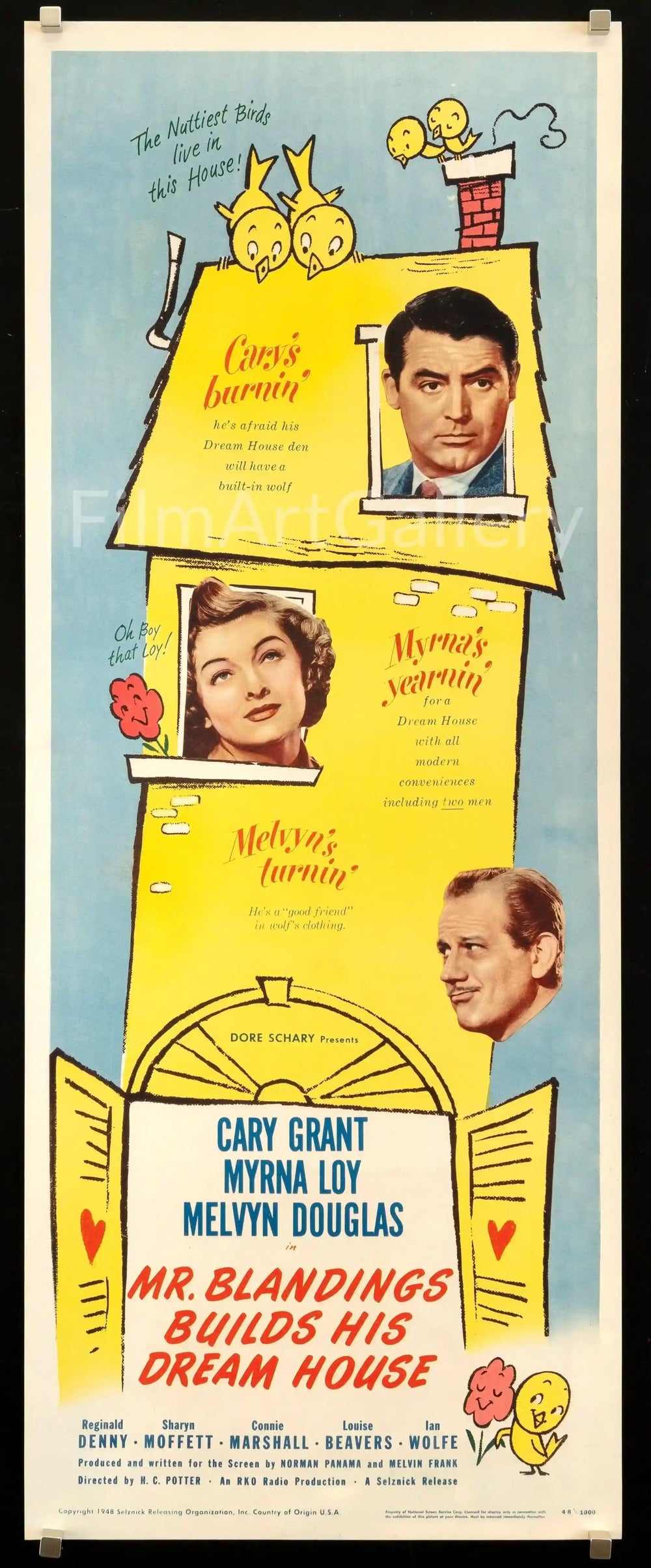 Mr. Blandings Builds His Dream House Original Vintage Movie Poster