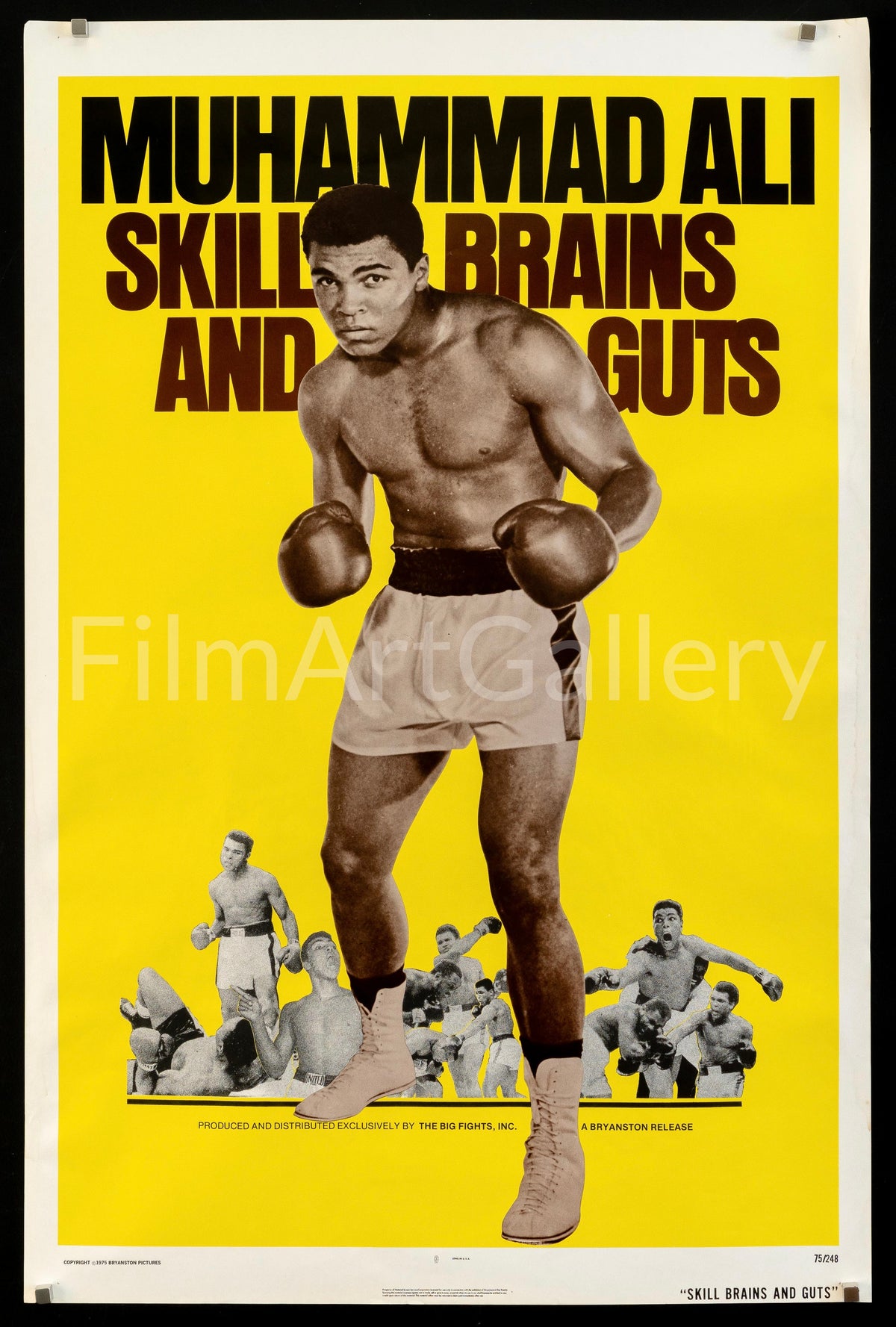 Muhammad Ali: Skill Brains and Guts Original Vintage Movie Poster