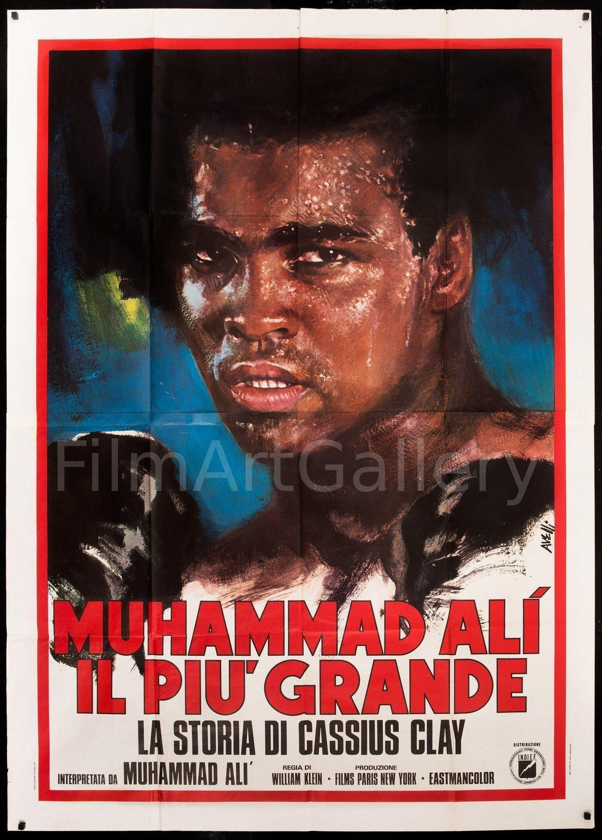 Muhammad Ali The Greatest Original Vintage Movie Poster