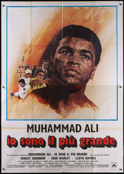 Muhammad Ali The Greatest Original Vintage Movie Poster