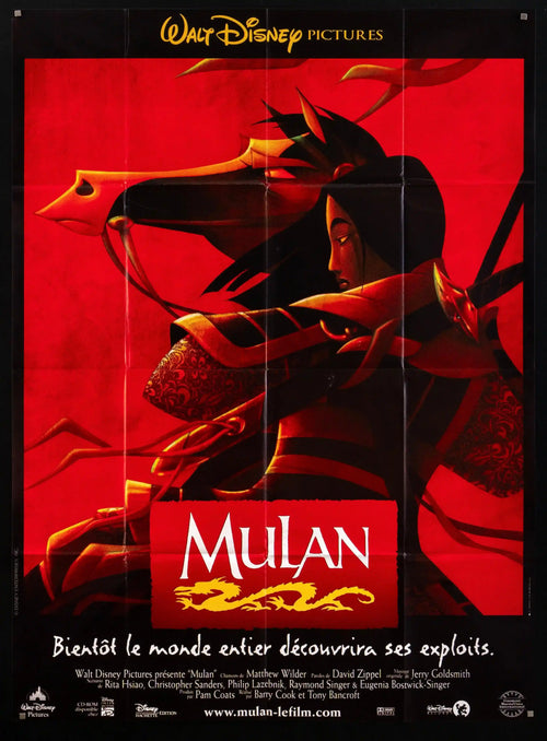 Mulan Original Vintage Movie Poster