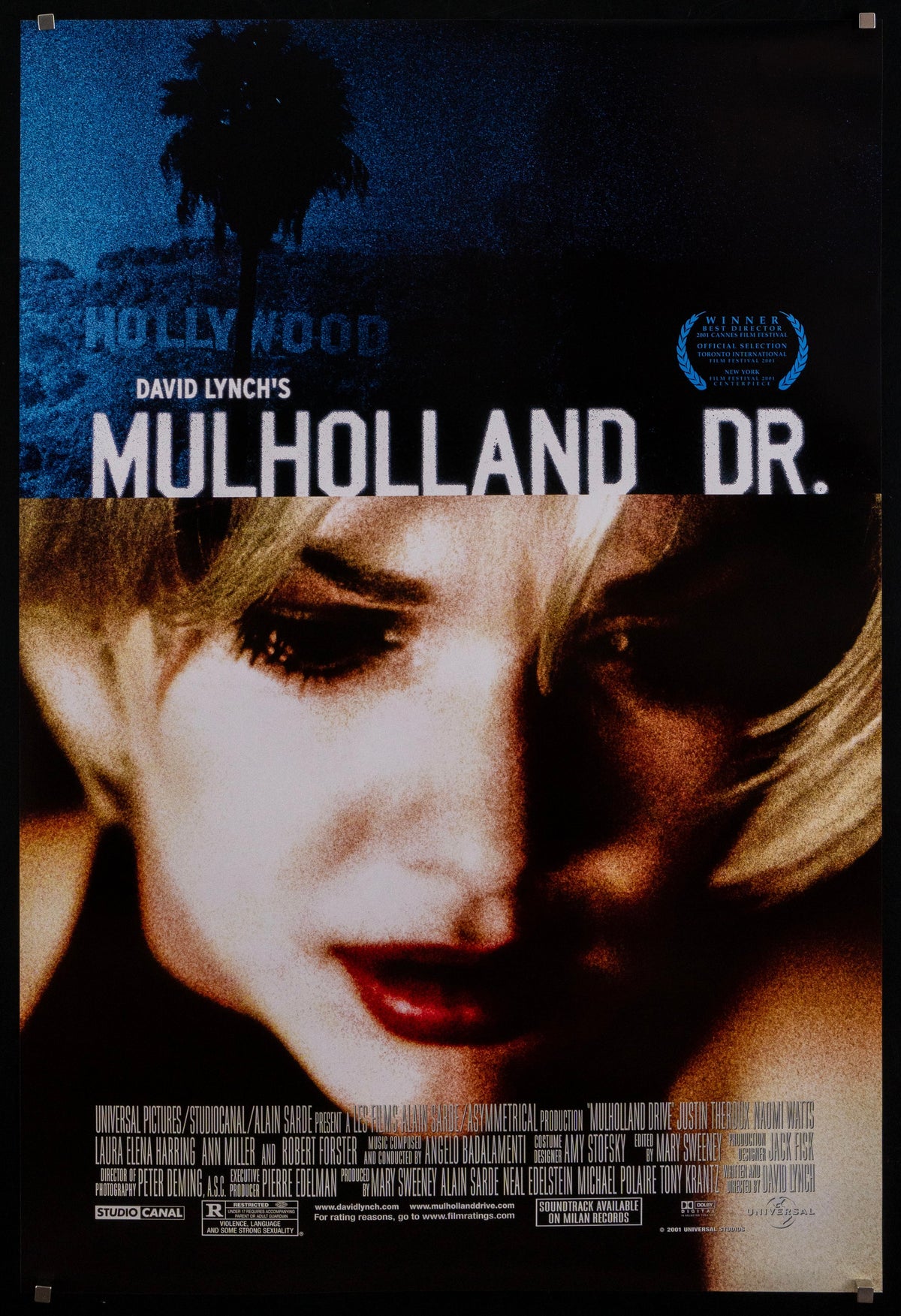 Mulholland Drive Original Vintage Movie Poster