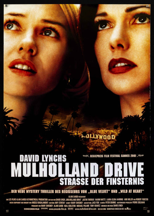 Mulholland Drive Original Vintage Movie Poster