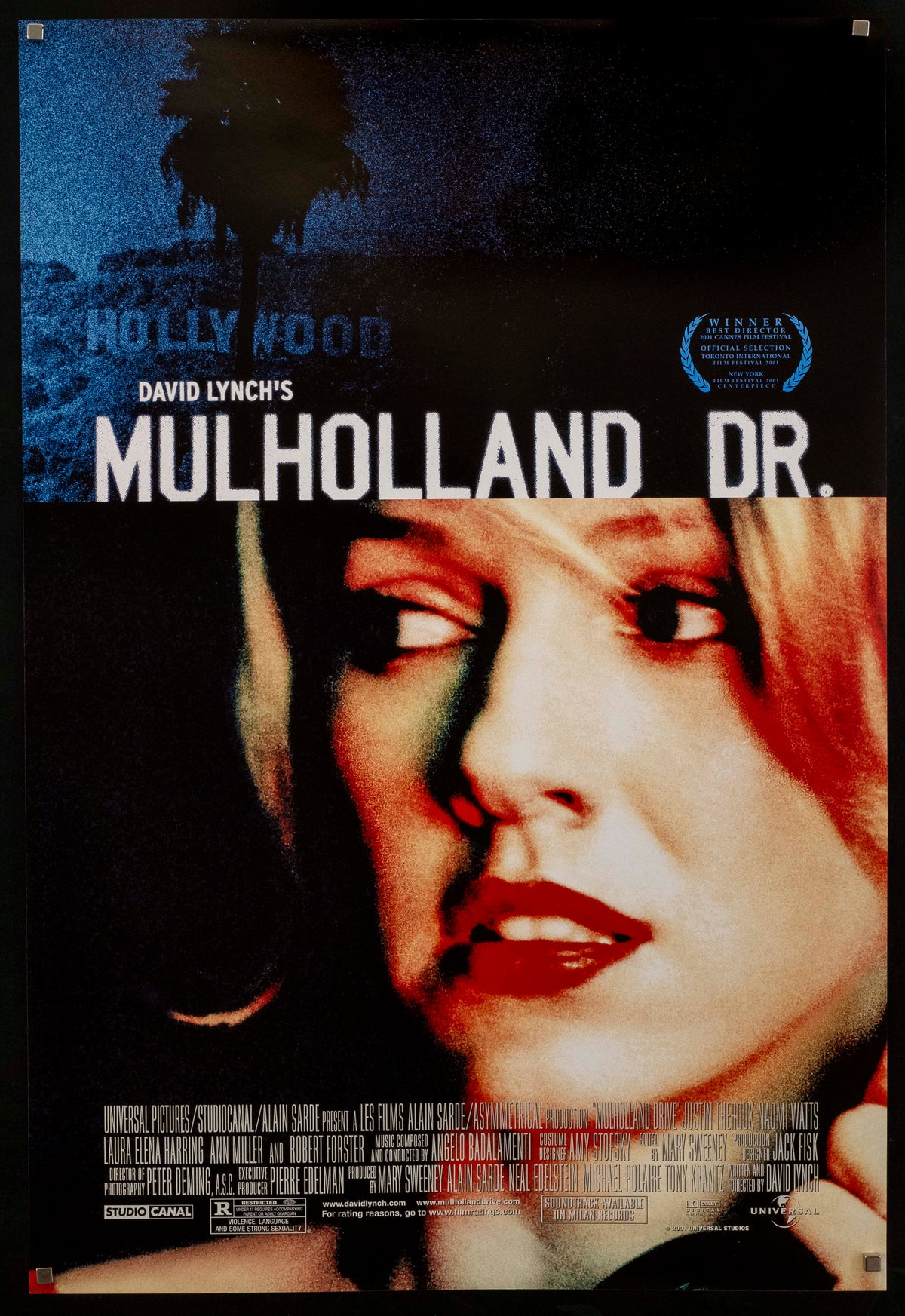 Mulholland Drive Original Vintage Movie Poster