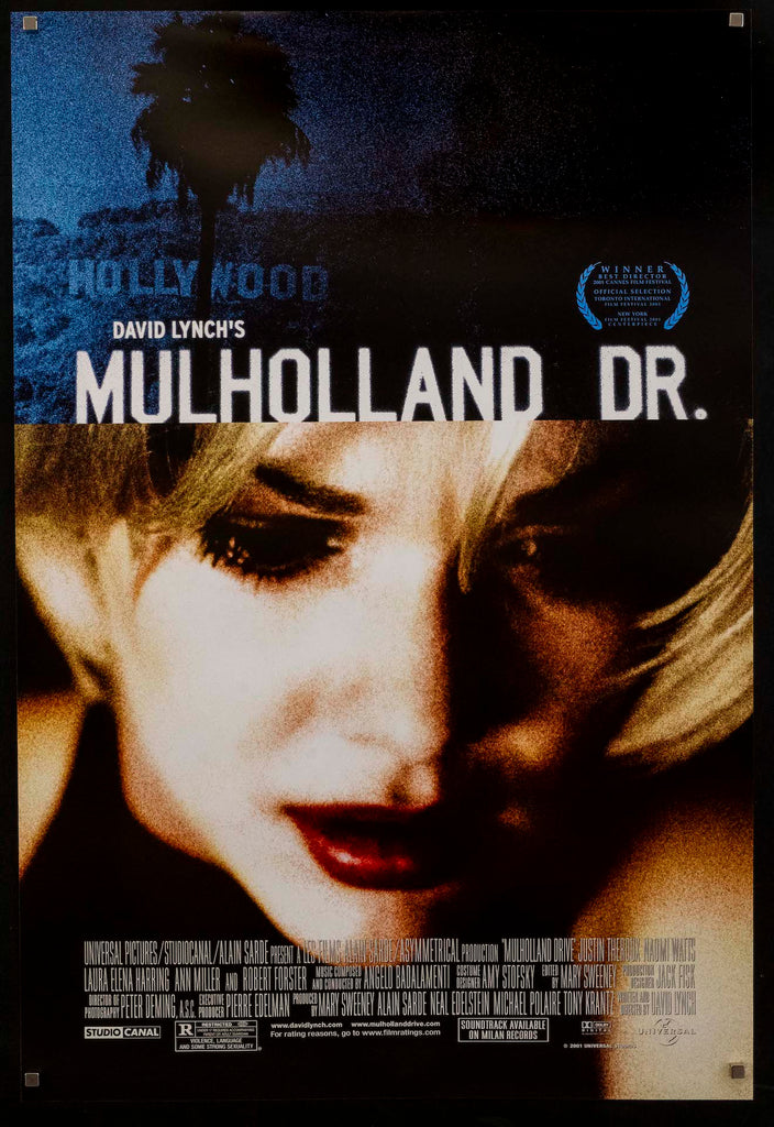Mulholland Drive Original Vintage Movie Poster