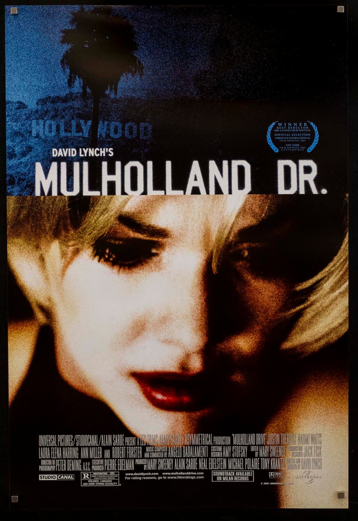 Mulholland Drive Original Vintage Movie Poster