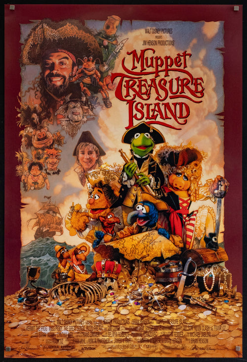 Muppet Treasure Island Original Vintage Movie Poster