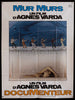 Mur Murs / Documenteur Original Vintage Movie Poster