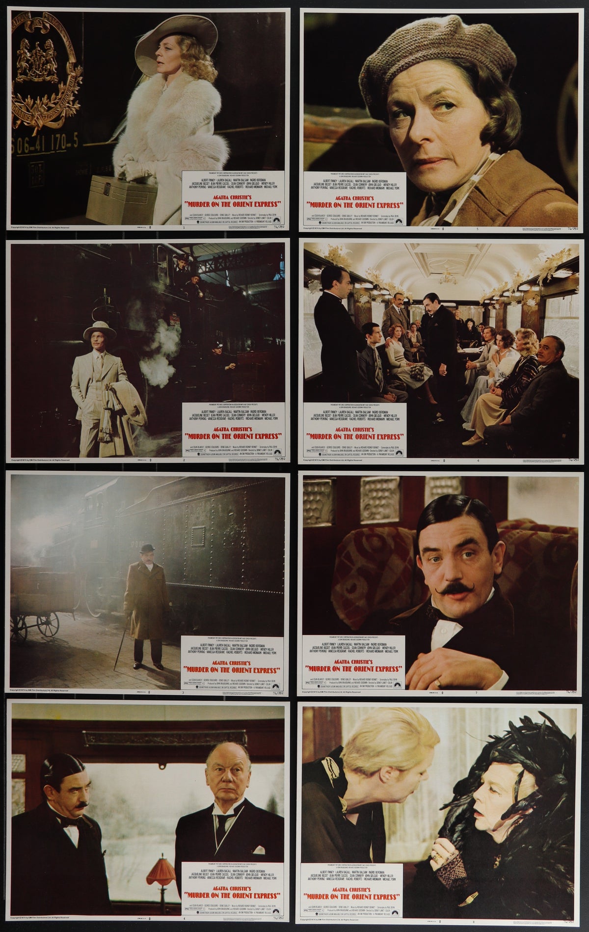 Murder on the Orient Express Original Vintage Movie Poster