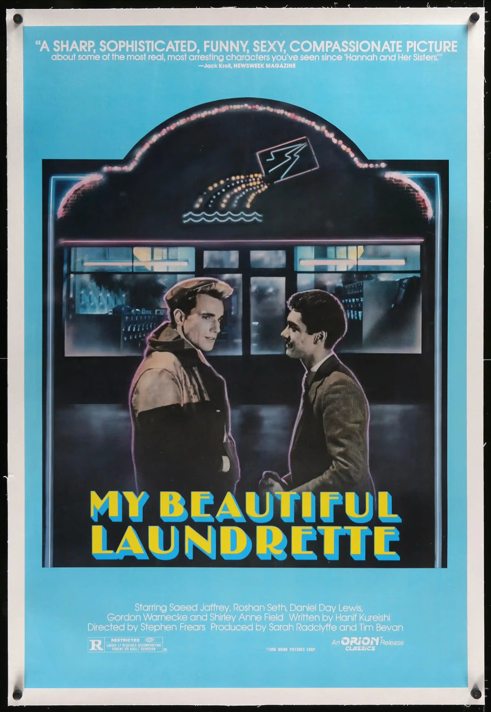 My Beautiful Laundrette Original Vintage Movie Poster