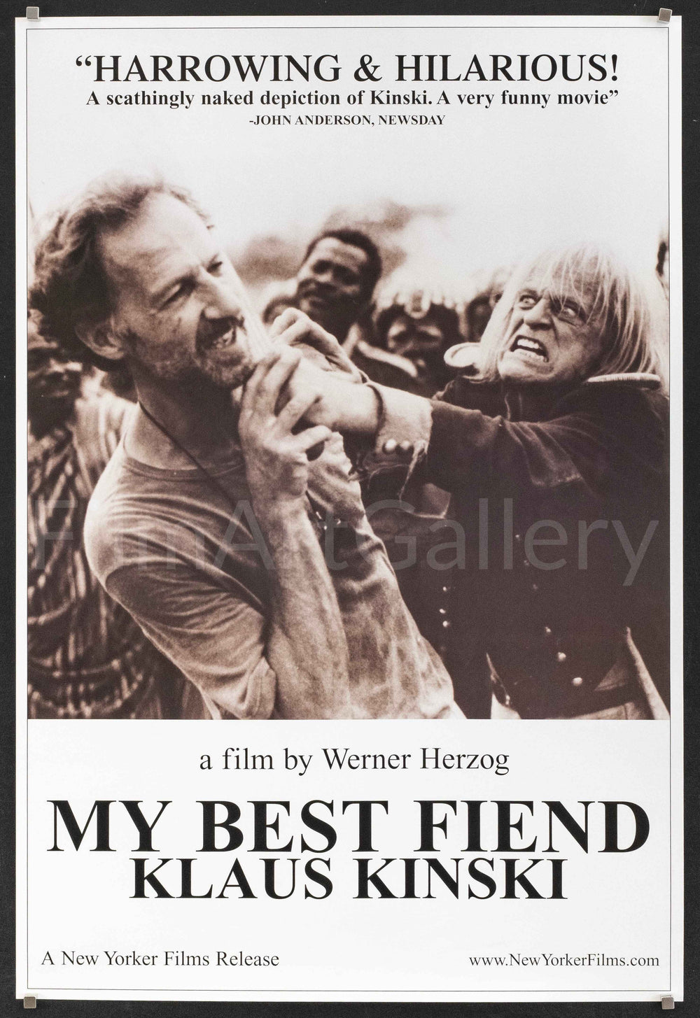 My Best Fiend Original Vintage Movie Poster
