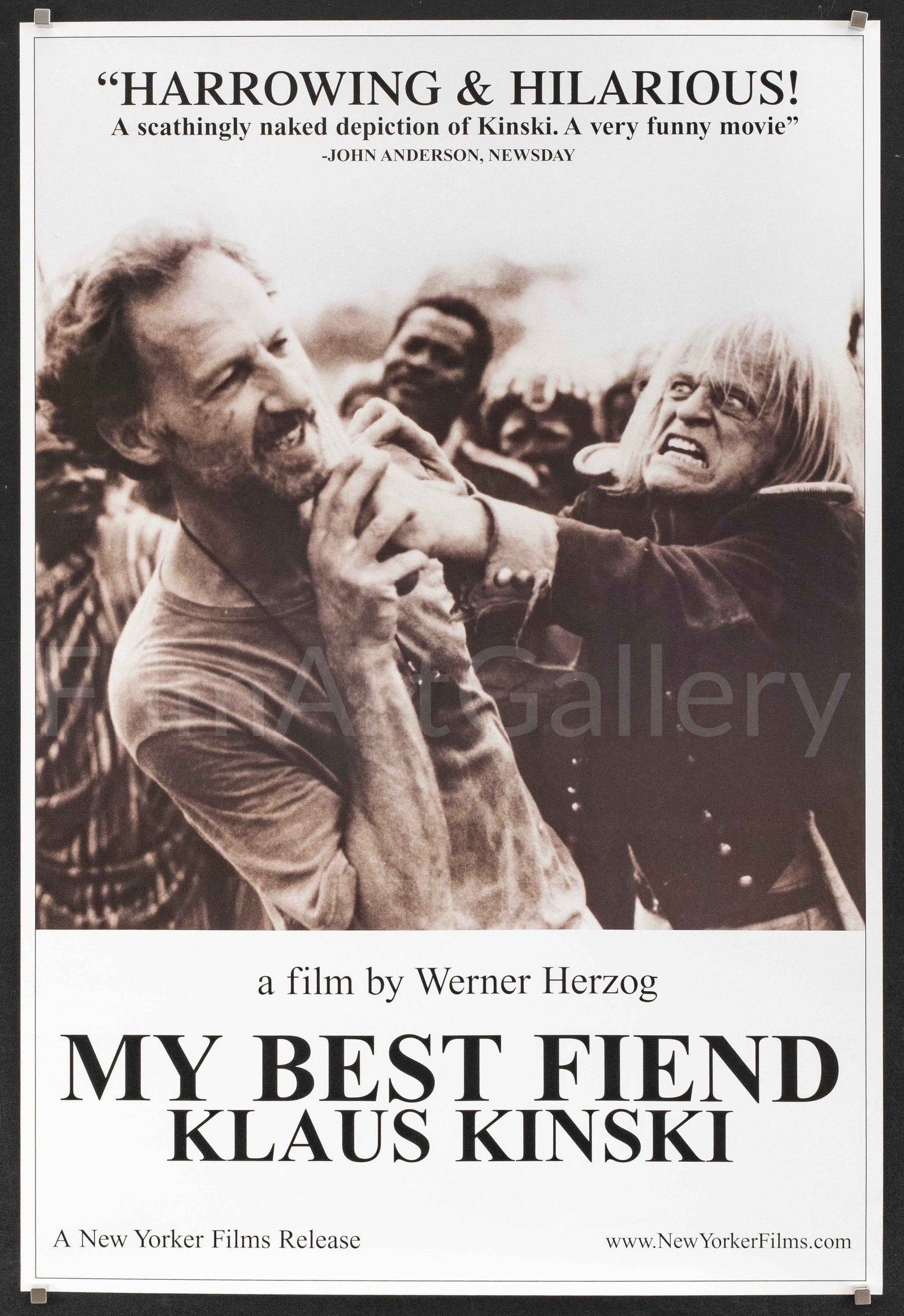 My Best Fiend Original Vintage Movie Poster