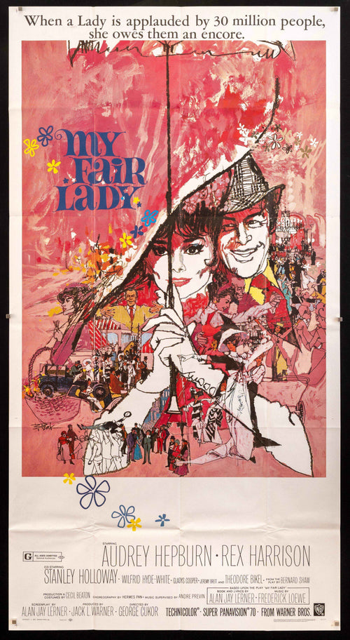 My Fair Lady Original Vintage Movie Poster