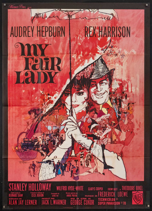 My Fair Lady Original Vintage Movie Poster