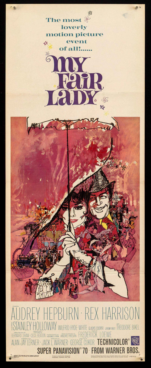 My Fair Lady Original Vintage Movie Poster