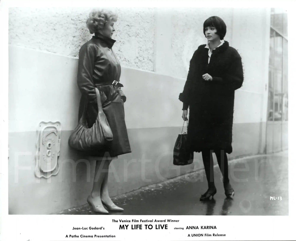 My Life to Live (Vivre Sa Vie) Original Vintage Movie Poster