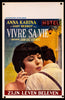 My Life to Live (Vivre Sa Vie) Original Vintage Movie Poster