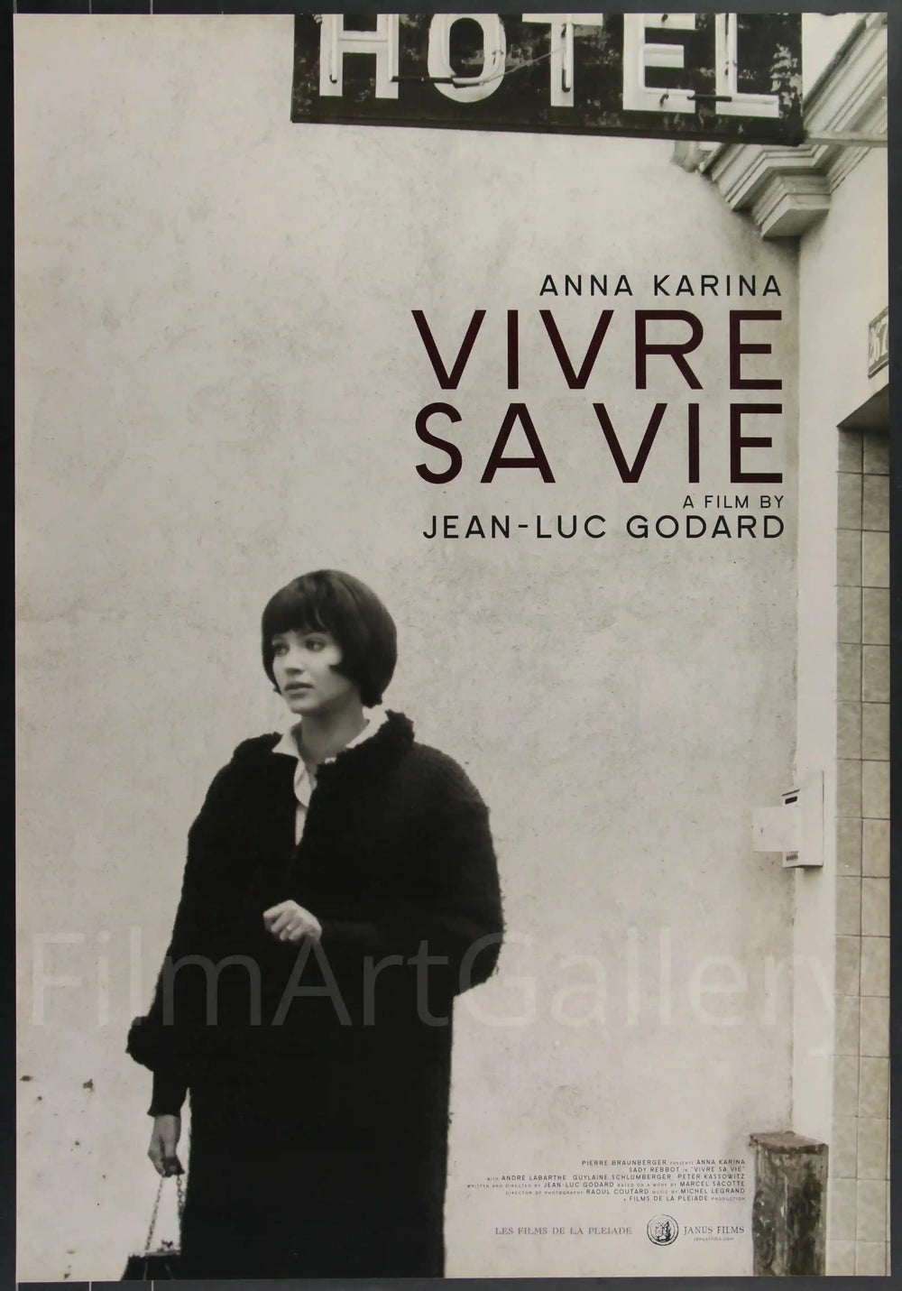 My Life to Live (Vivre Sa Vie) Original Vintage Movie Poster