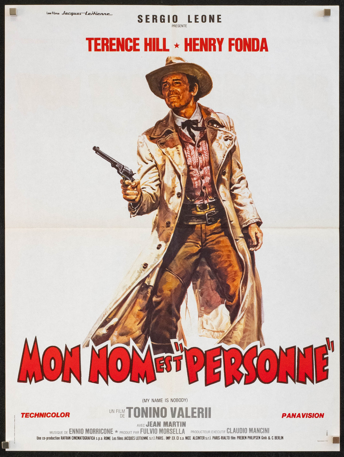 My Name is Nobody Original Vintage Movie Poster